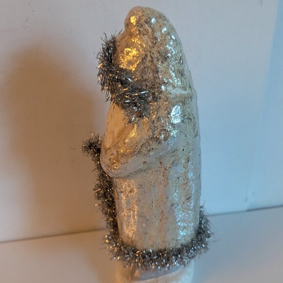 NWT Charming Vintage Santa Claus Christmas Belsnickel Tinsel Holiday Home Decor - Picture 10 of 15